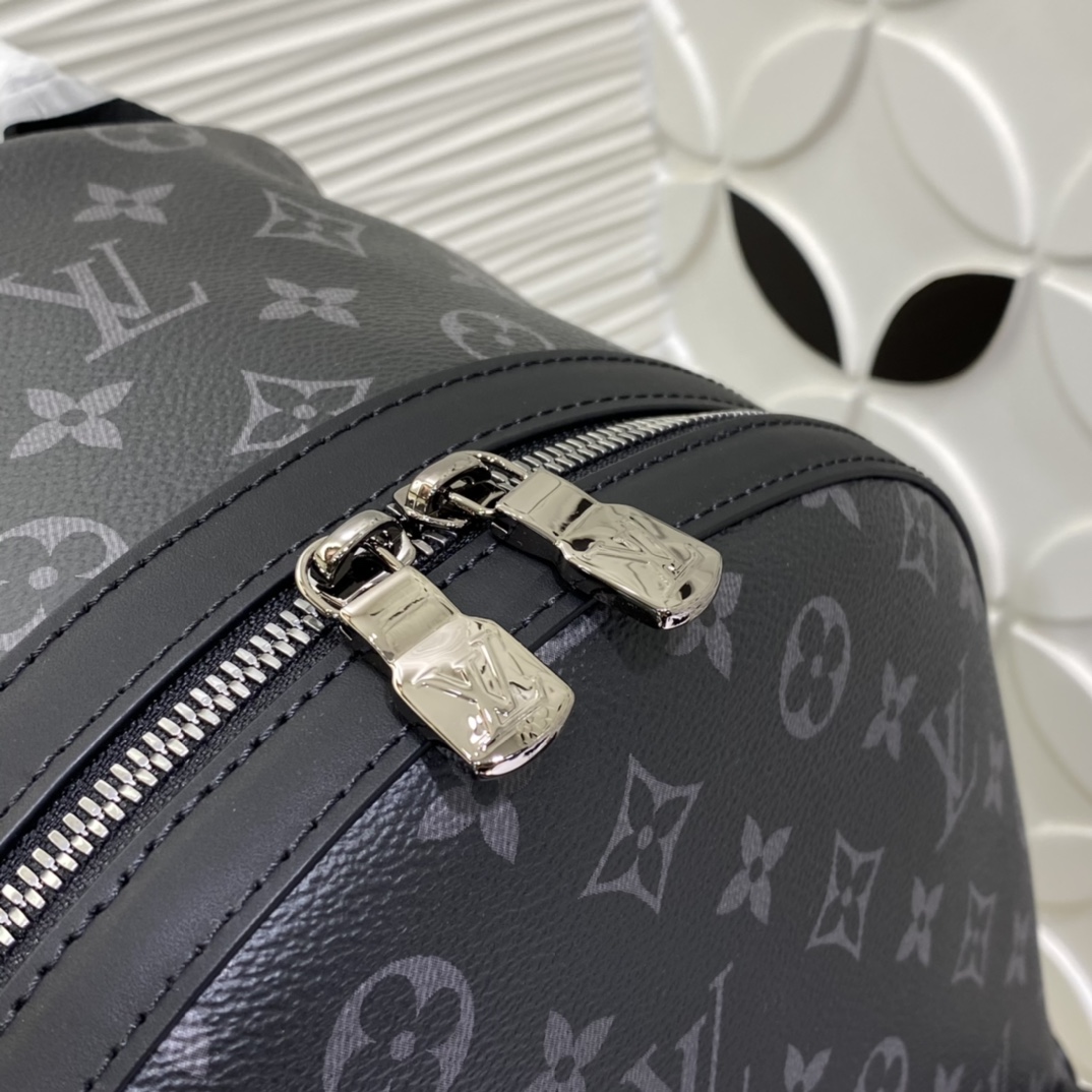 [Backpacks]MonogramEclipse coated canvascow leather trimFabric lining me