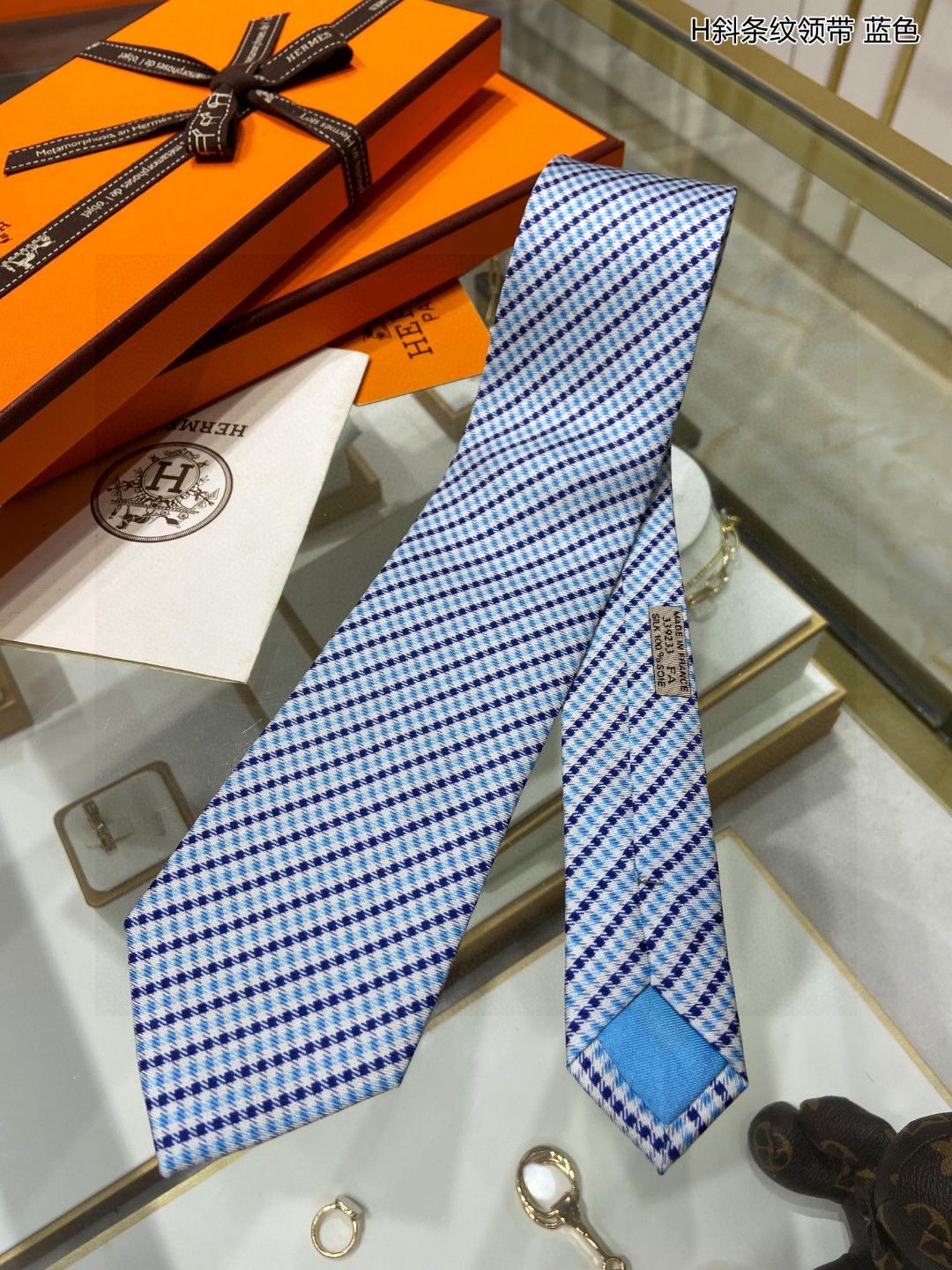 顶级专柜品质️️H家男士新款领带系列