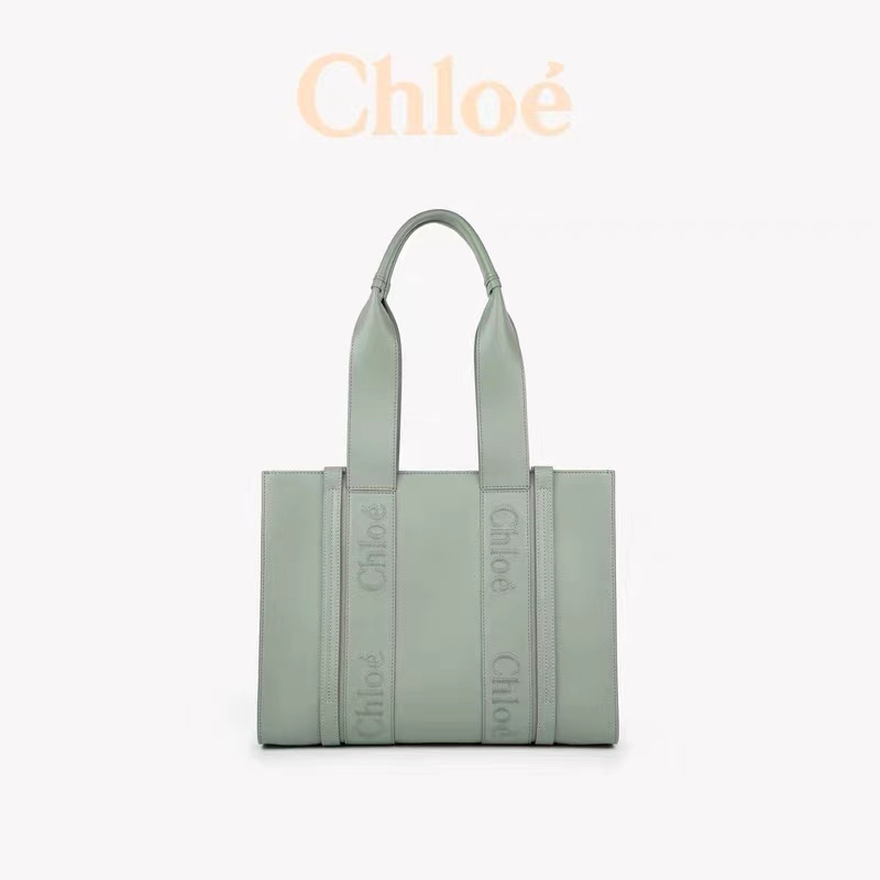 Chloé The latest mint green medium size is so beautiful