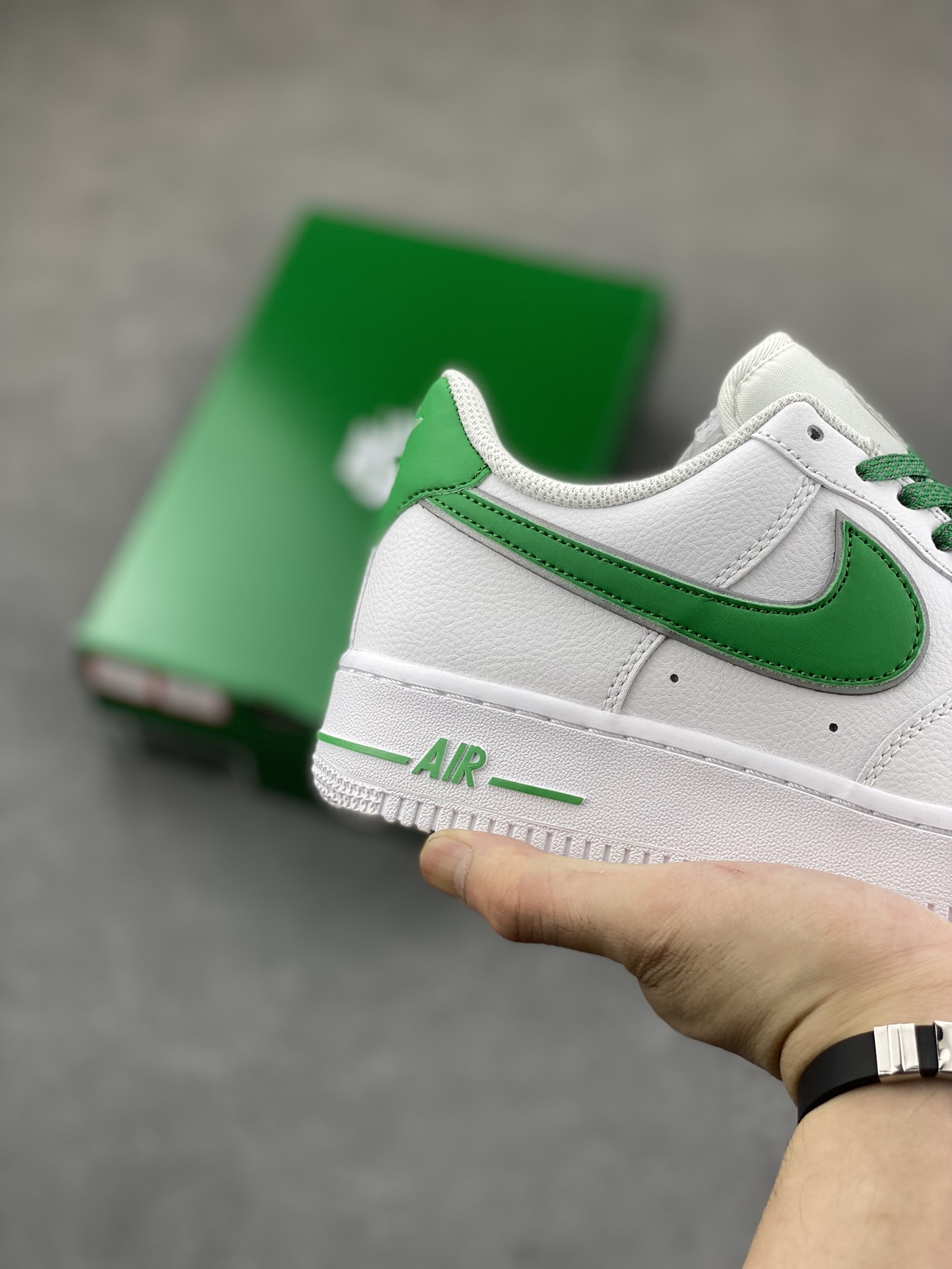 Nike Air Force 1 Low White Green Casual Sneakers CU9225-800 6 i1689012062 1007 4
