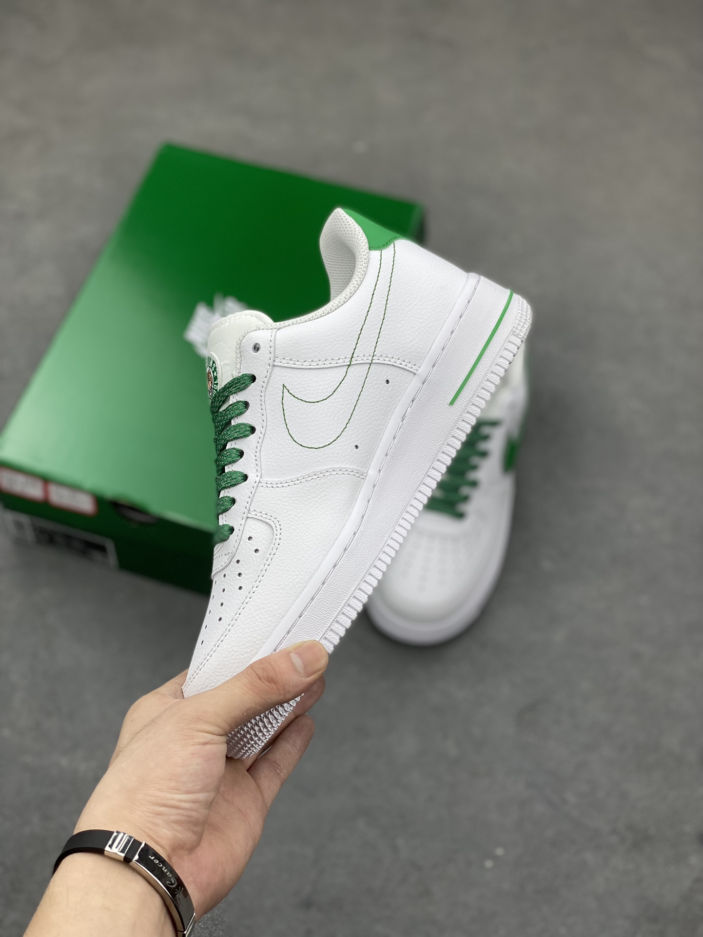 Nike Air Force 1 Low White Green Casual Sneakers CU9225-800 4 i1689012062 2595 2