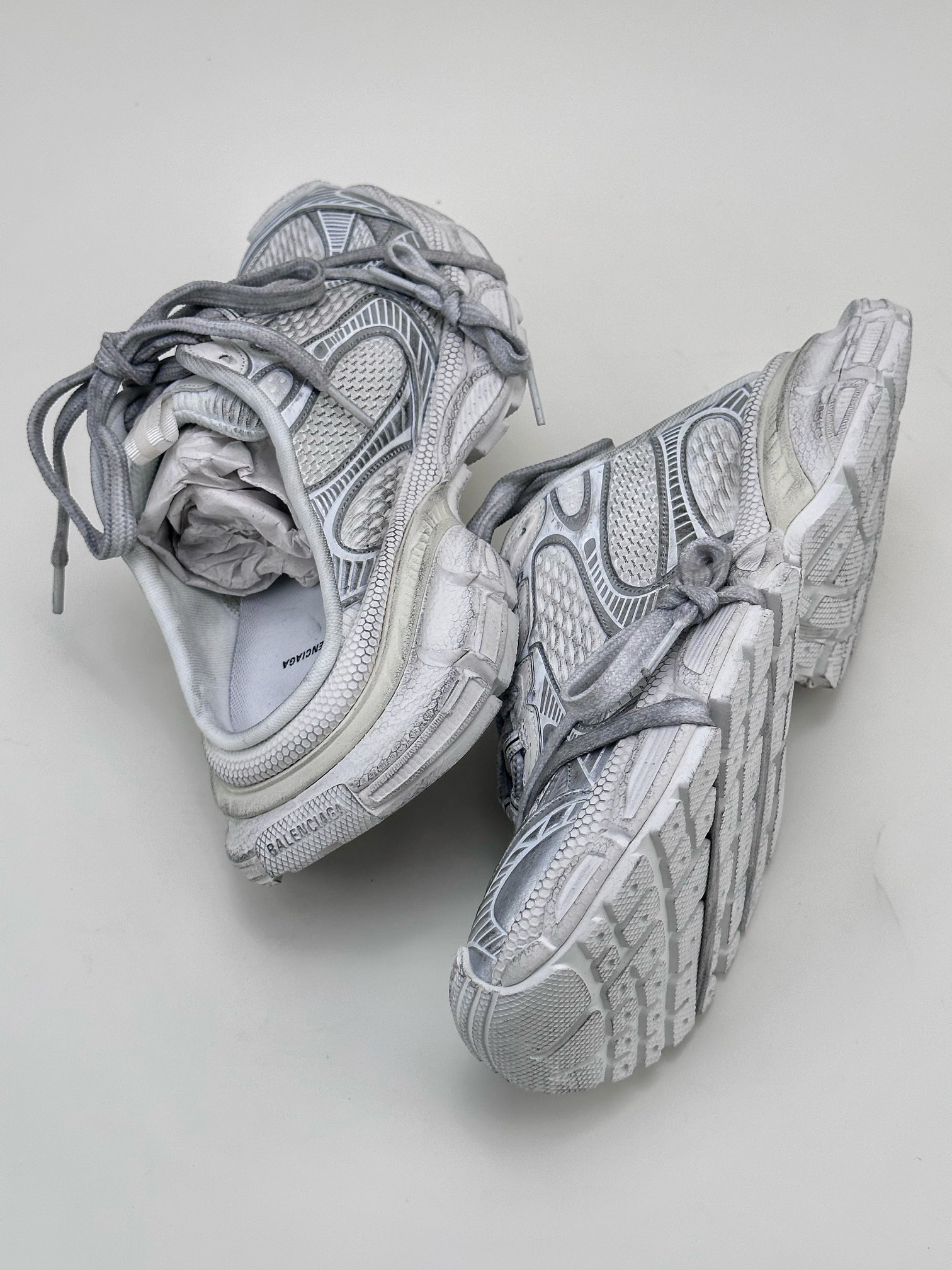 Balenciaga Phantom Sneaker 3XL new tenth generation half-drag trend running shoes 742672 W3XL1 9091