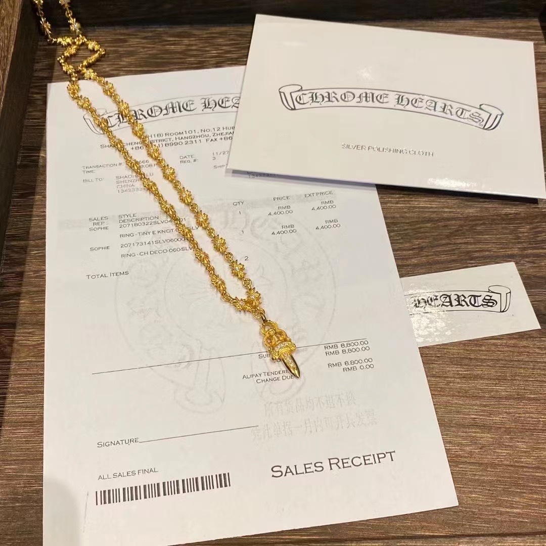 Custom Gold-Plated Diamond Setting, Necklace Pendant