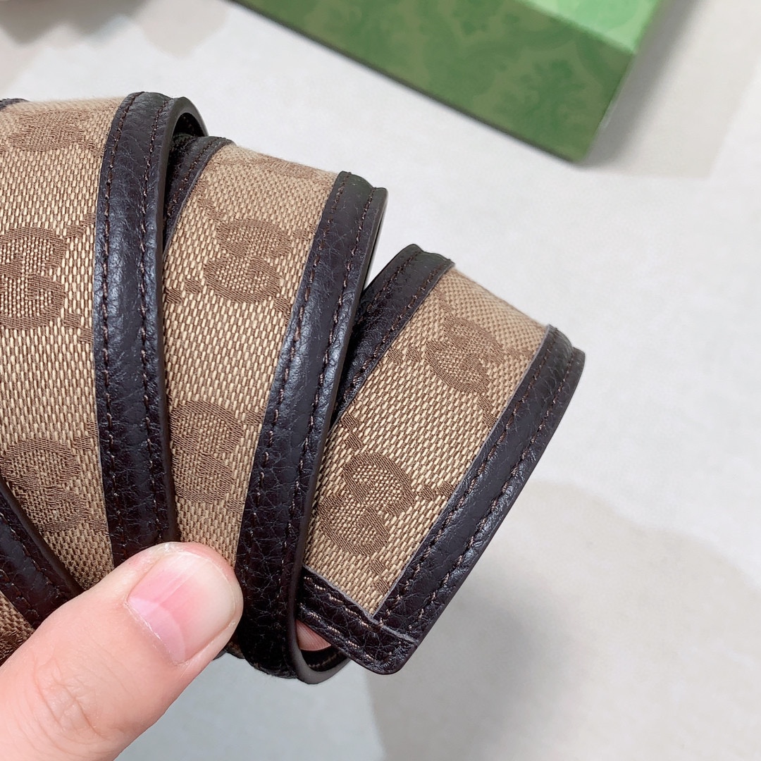 Gucci[正]专柜新款双G扣头层牛皮精品钢扣上身效果非常好.质量杠杠滴！