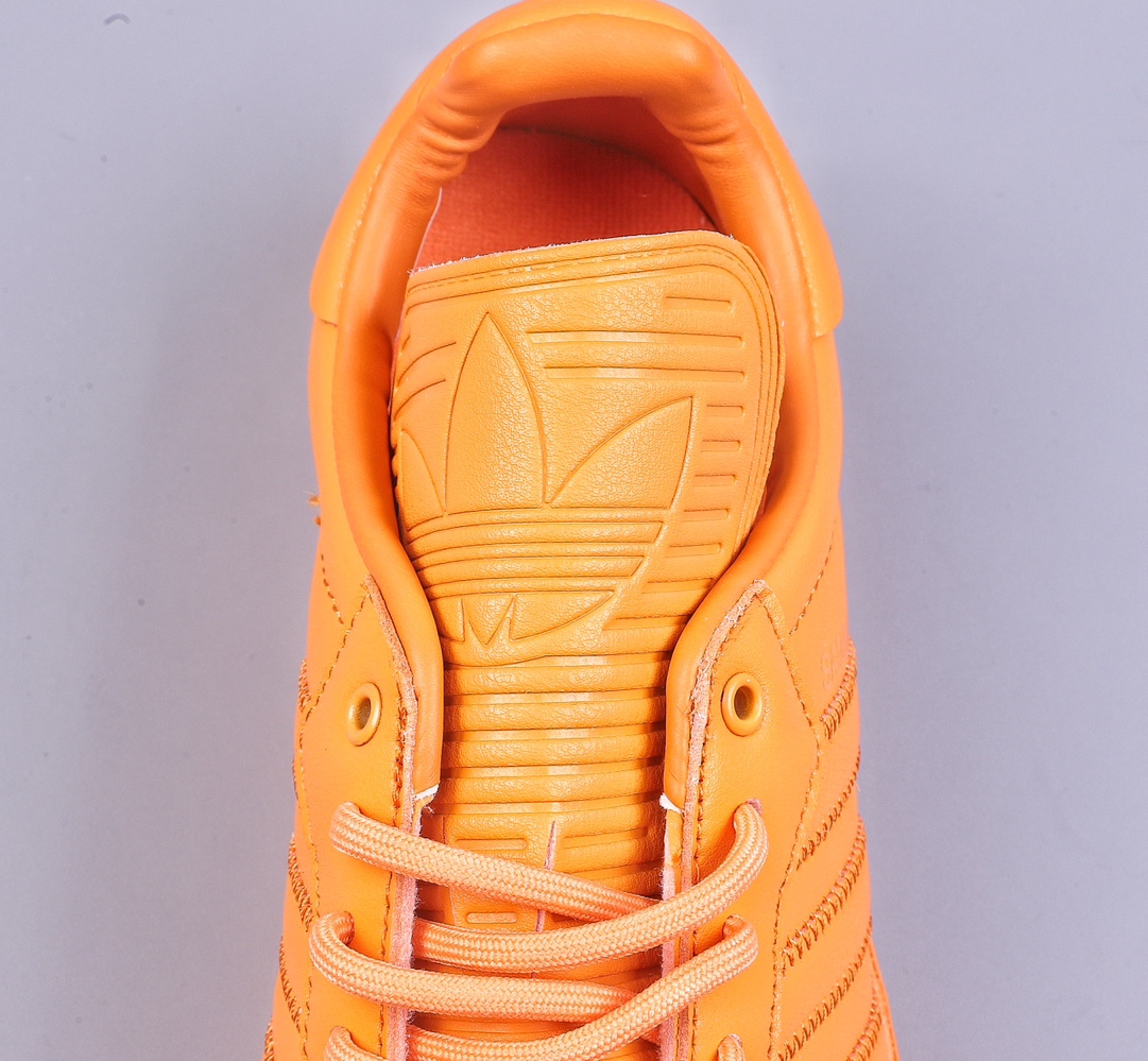 R Pharrell Williams x Adidas Originals Samba ”Humanrace” Samba Sneakers ”Joint Orange Long Tongue” IE7293