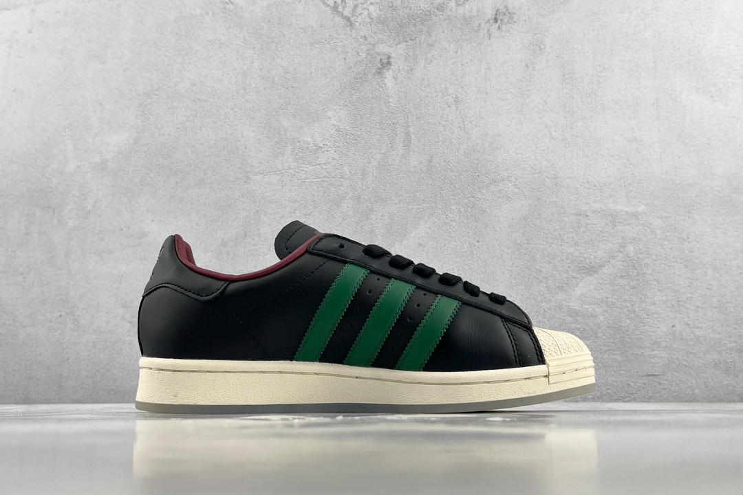 adidas originals Superstar 82 black green IE0021