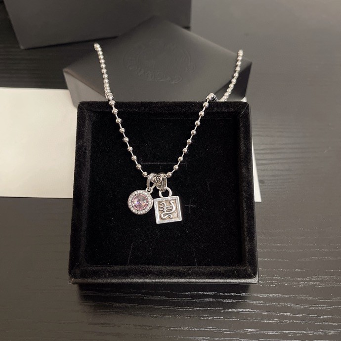 NO:705120,Today’s Recommendation Chrome Hearts Necklace Top Seiko Version Perfect Reproduction Today’s Recommendation, Boutique Jewelry, Chrome Hearts, Necklace19860909今日推荐 克罗心项链 顶级精工版本 完美复刻今日推荐,饰品精品,chrome hearts,necklace,Jewelry