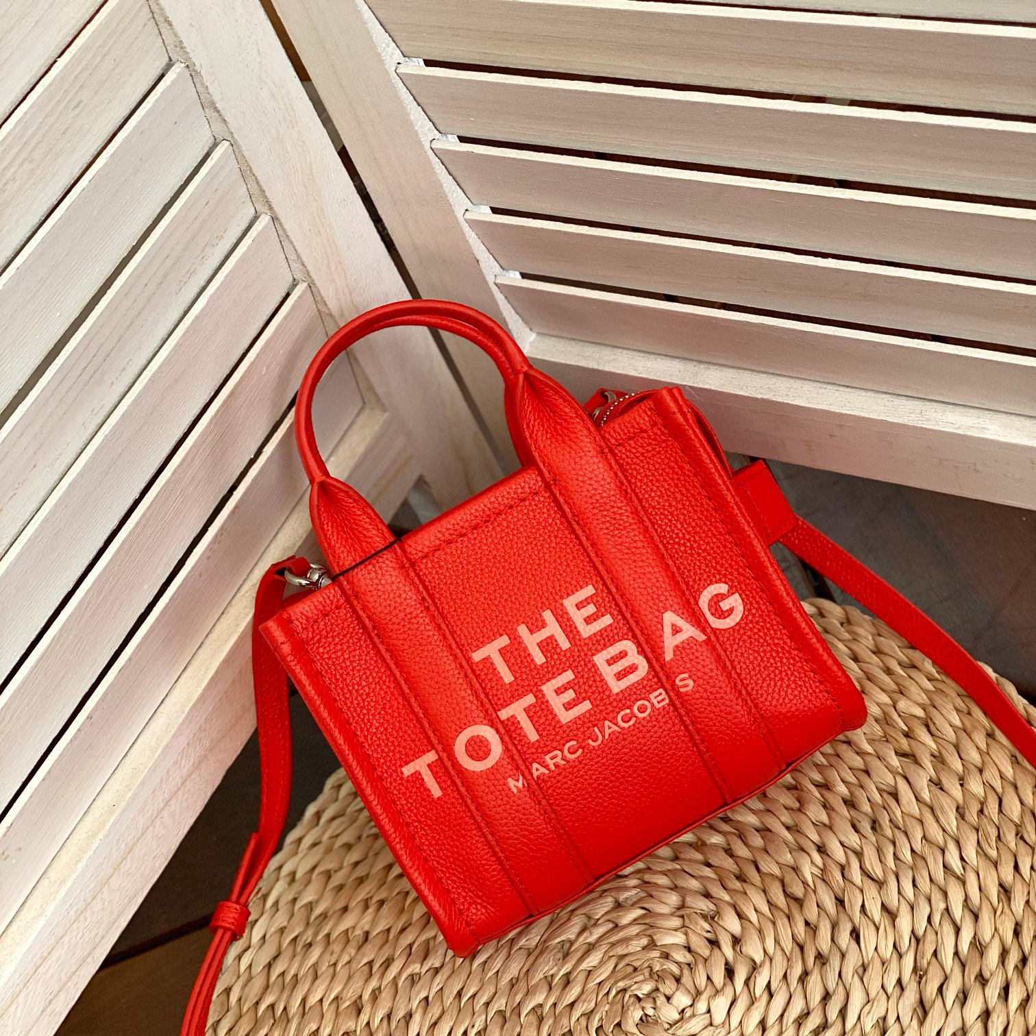 Marc Jacobs ～超迷你18cm 橙红色