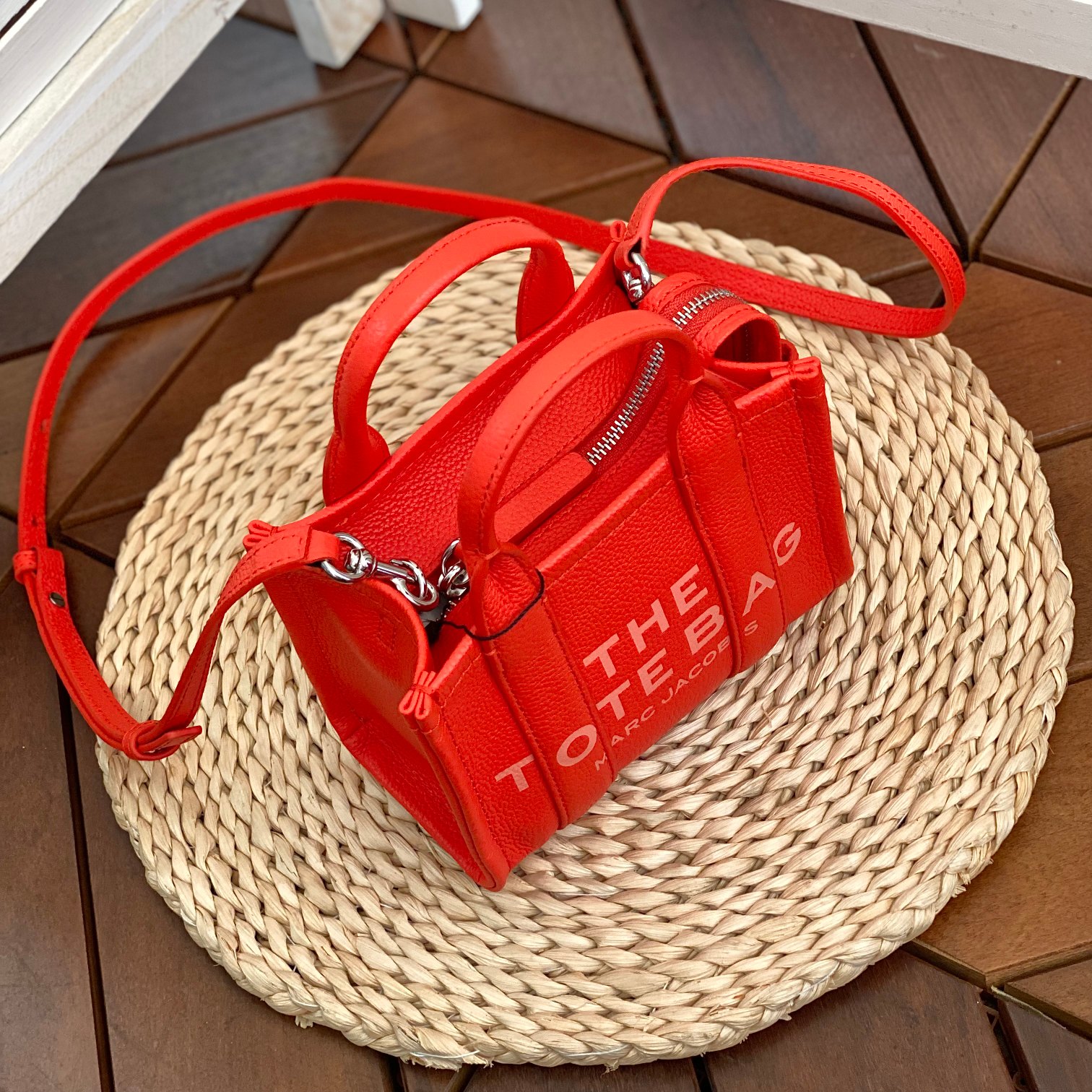 Marc Jacobs ～超迷你18cm 橙红色