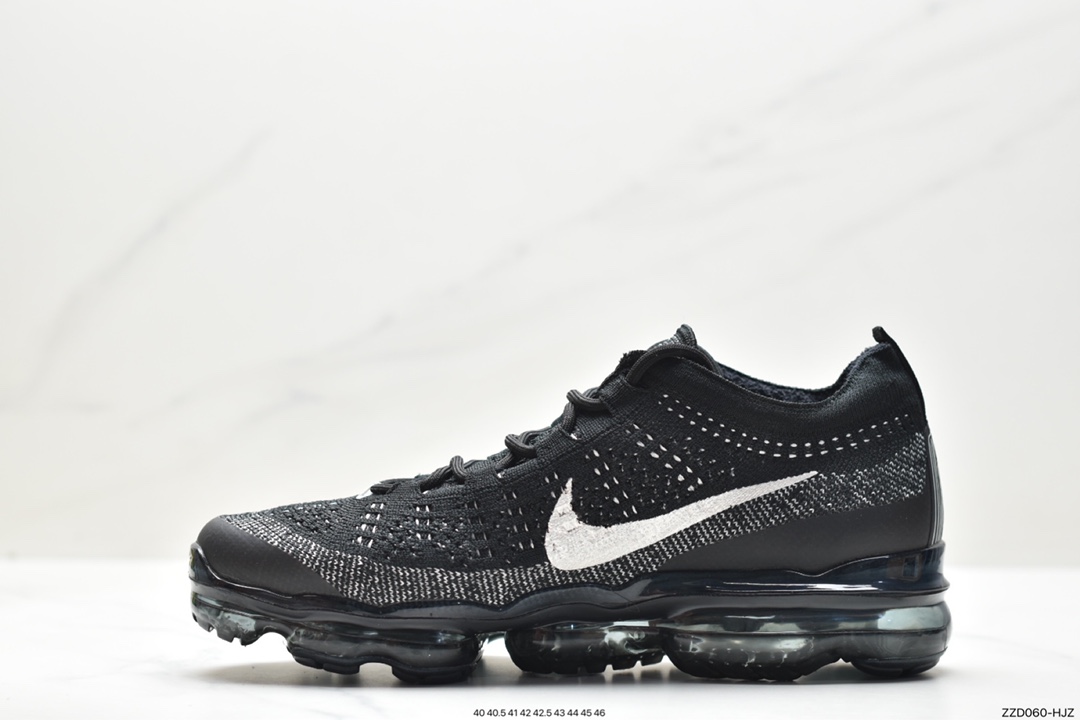 Nk Vapormax 2023 Flyknit 耐克2023飞织透气休闲全掌大气垫跑鞋 DV1678-001