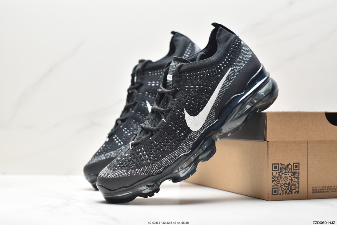 Nk Vapormax 2023 Flyknit 耐克2023飞织透气休闲全掌大气垫跑鞋 DV1678-001