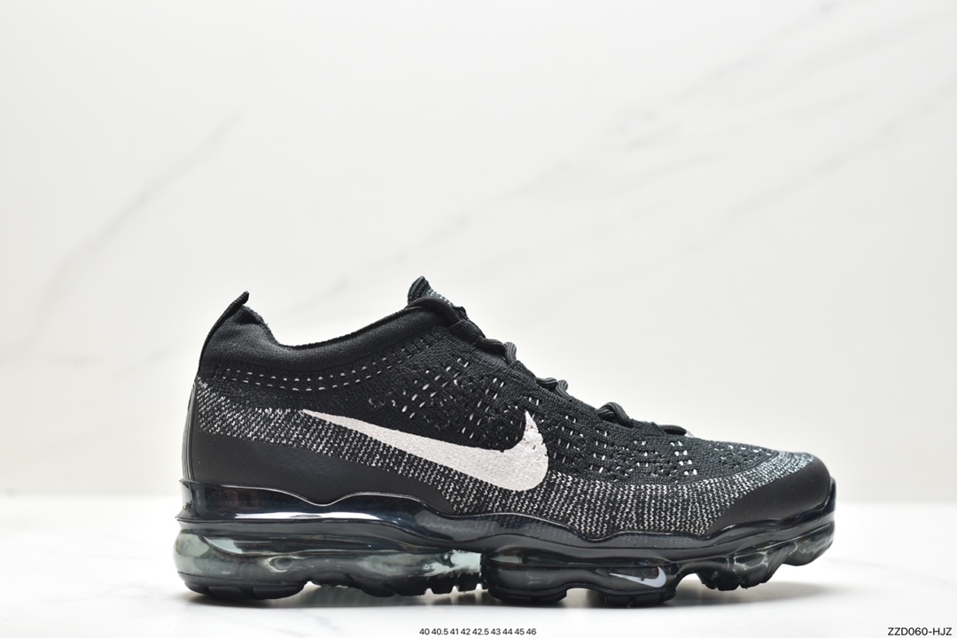 Nk Vapormax 2023 Flyknit 耐克2023飞织透气休闲全掌大气垫跑鞋 DV1678-001