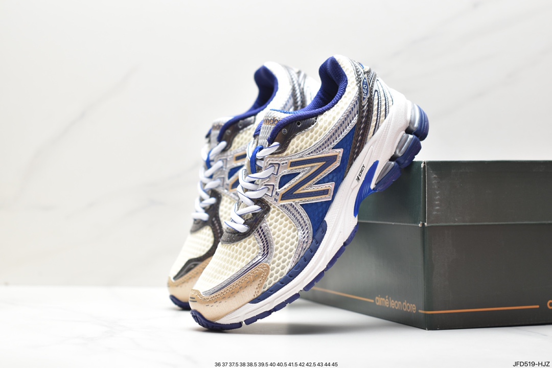 170 New Balance 860V2系列低帮经典复古老爹风休闲运动慢跑鞋 ML860AM2