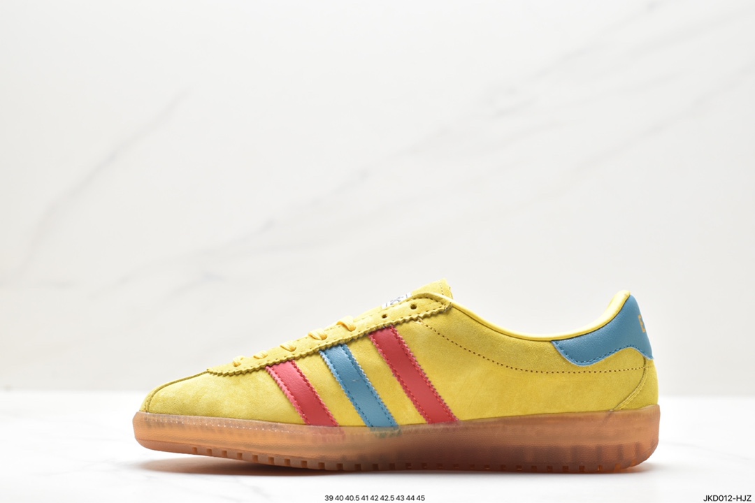 Adidas Originals Bermuda suede non-slip wear-resistant lightweight low-top sneakers HP9393