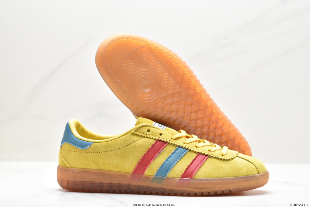 Adidas Originals Bermuda suede non-slip wear-resistant lightweight low-top sneakers HP9393