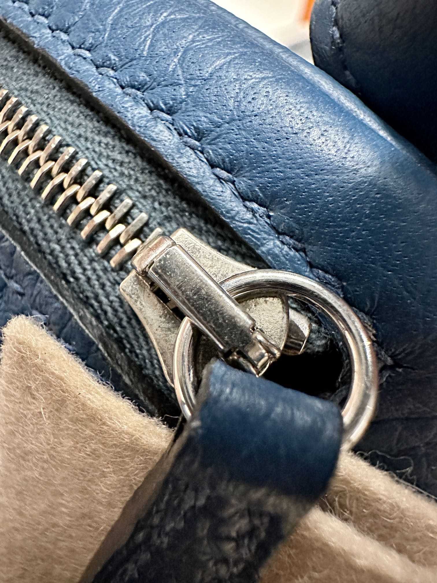 Hermes Lindy Blue mini shoulder everyday