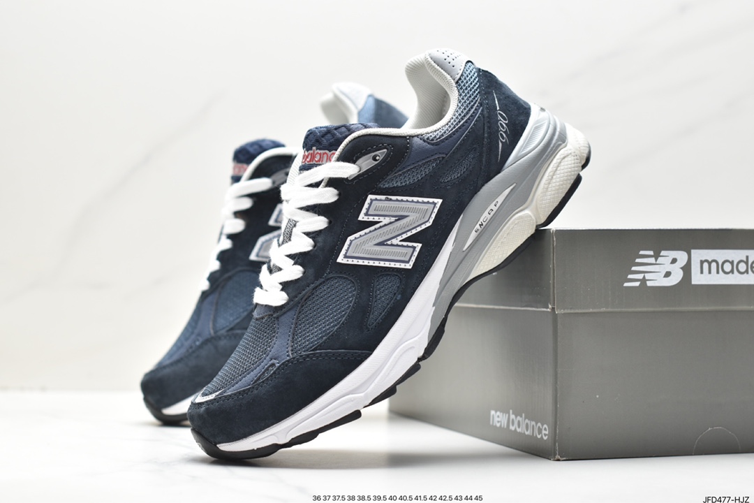 New Balance新百伦 联乘美国资深球鞋店铺 YCMC x NB新百伦New Balance Made in USA M990V3 三代系列跑步鞋 W990JD3