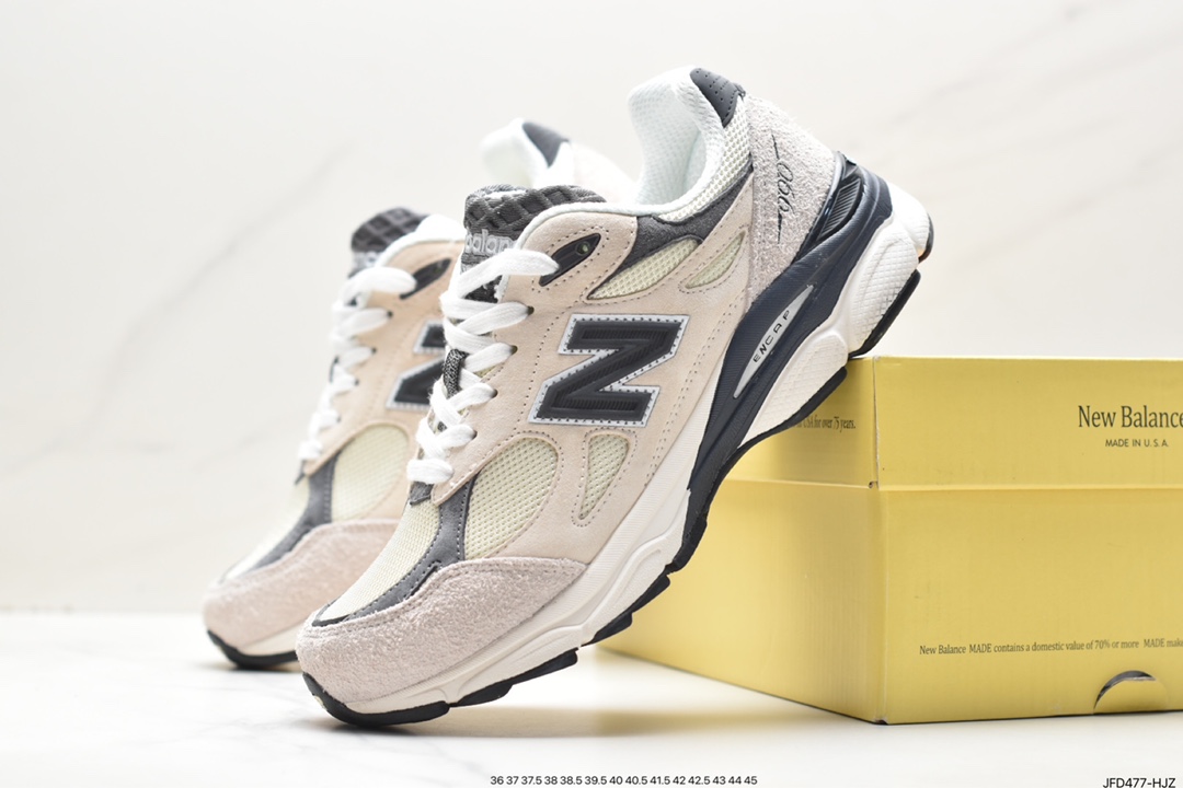 New Balance新百伦 联乘美国资深球鞋店铺 YCMC x NB新百伦New Balance Made in USA M990V3 三代系列跑步鞋 W990JD3