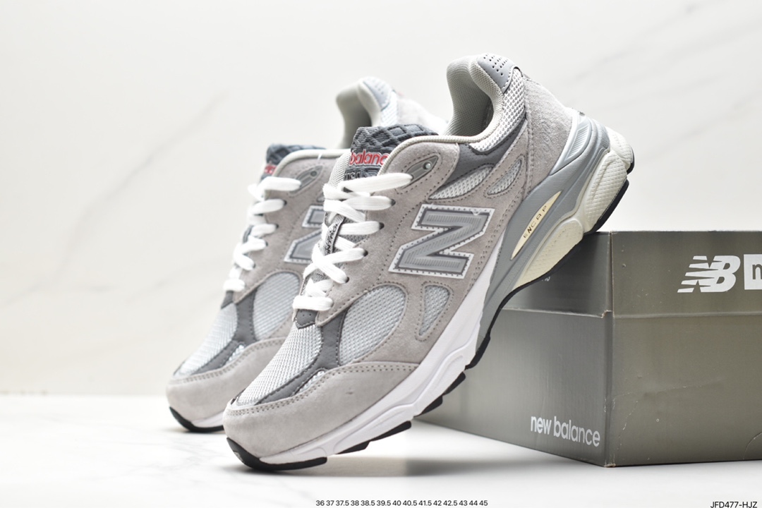 New Balance新百伦 联乘美国资深球鞋店铺 YCMC x NB新百伦New Balance Made in USA M990V3 三代系列跑步鞋 W990JD3