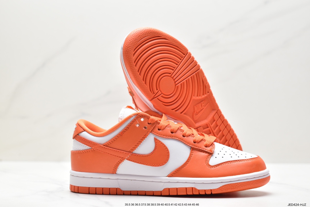 NK Dunk Low Foreign Trade Special White Orange CU1726-101