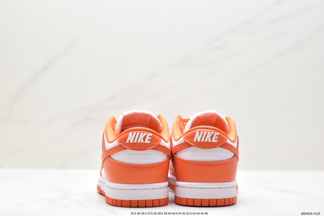 NK Dunk Low Foreign Trade Special White Orange CU1726-101