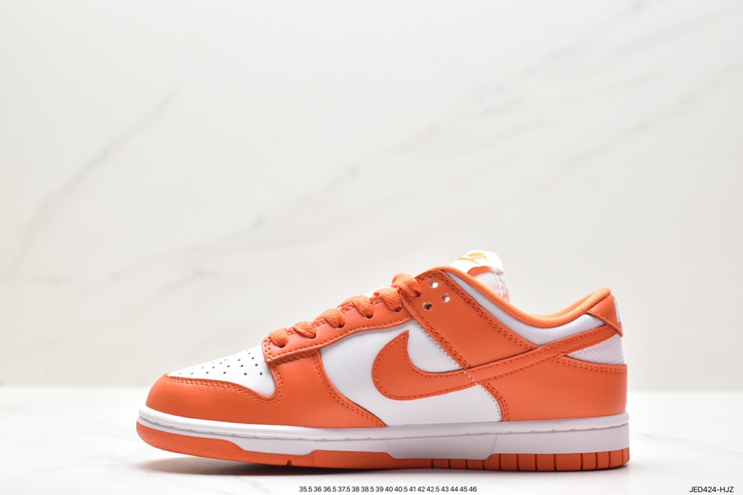 NK Dunk Low Foreign Trade Special White Orange CU1726-101