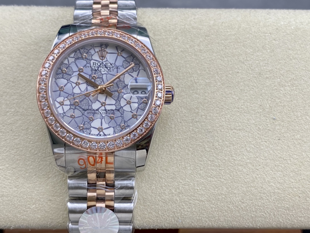 SK Factory 労力士Rolex 日志型31mm 女性用腕時計