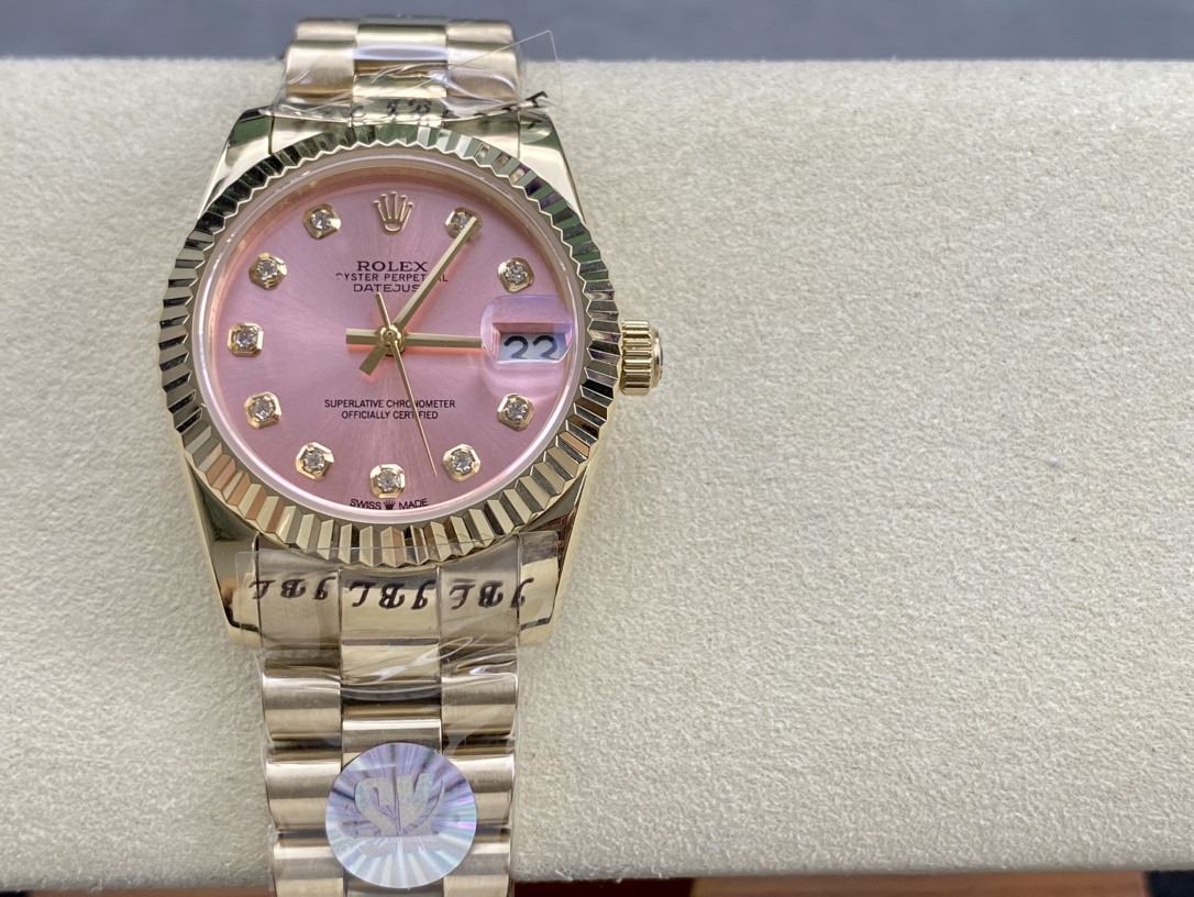 SK Factory 女款 劳力士Rolex 日志型31mm 自動機械腕時計