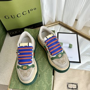 Gucci Skateboard Shoes Sneakers AAAA Customize Unisex Women Men Cotton Vintage Sweatpants