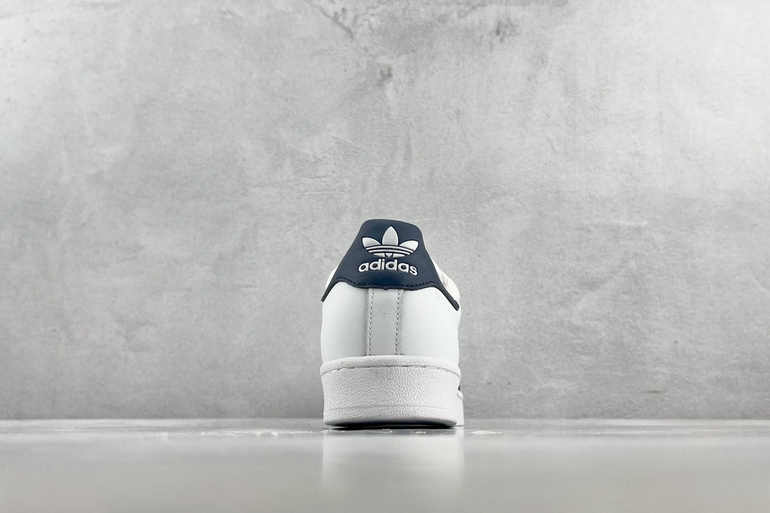 150 adidas originals Superstar 蓝红条 F36583