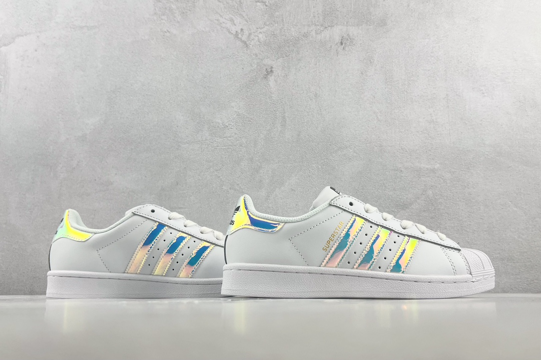 150 adidas originals Superstar 镭射 AQ6278