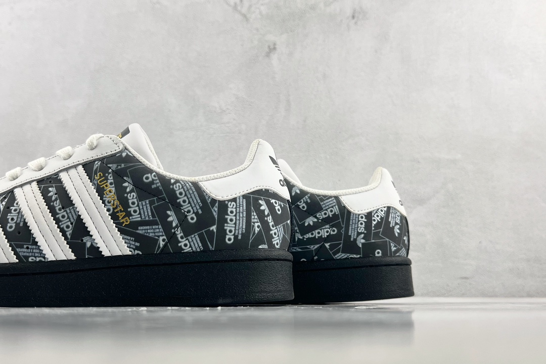 adidas originals Superstar black and white FV2820