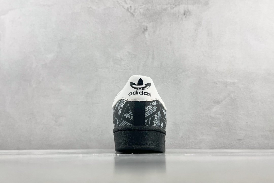 adidas originals Superstar black and white FV2820