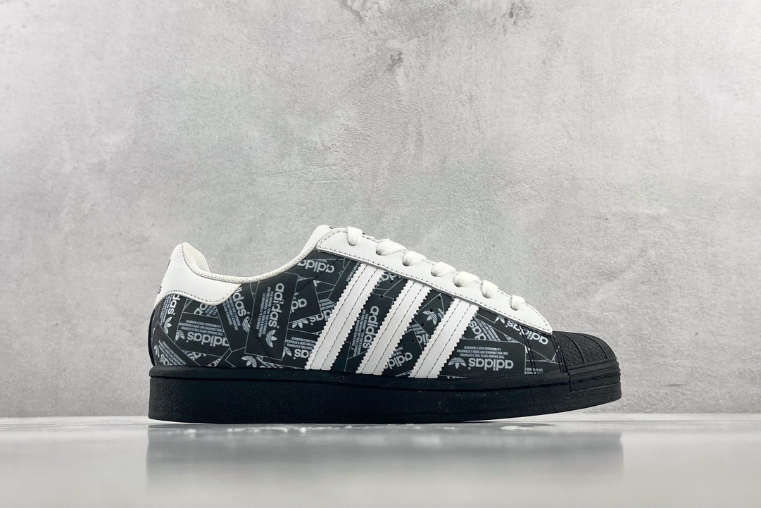 adidas originals Superstar black and white FV2820