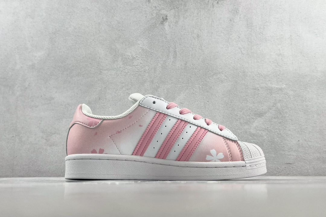 150 adidas originals Superstar 樱花粉 EG4960