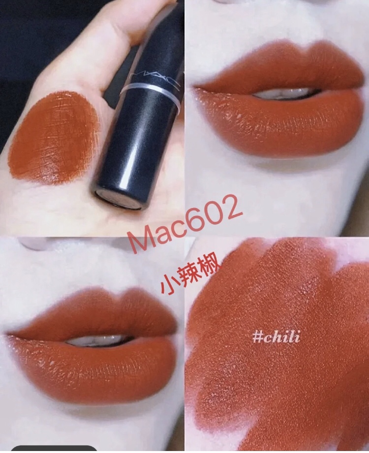 MAC Chili Lipstick - Matte Finish, Long-Lasting Color (Chili, 602) 1 i1689103342 4334 0