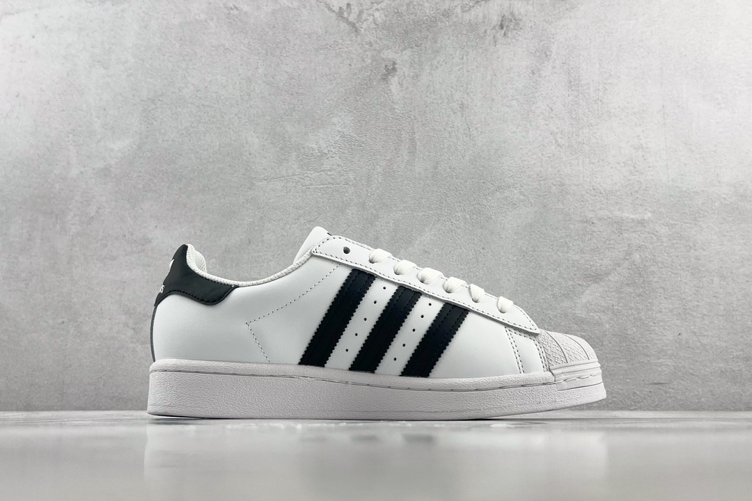 150 白底 adidas originals Superstar 经典白黑 EG4958