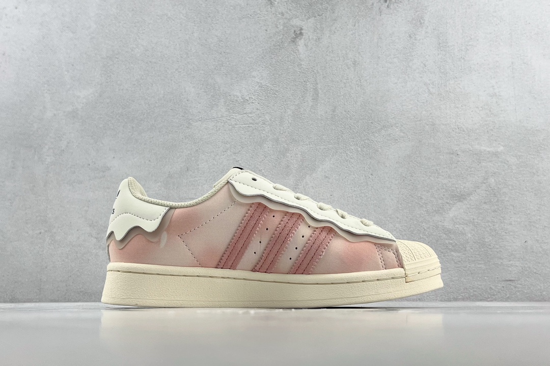 adidas originals Superstar Sakura Girly Heart Cream Pink White GW4441