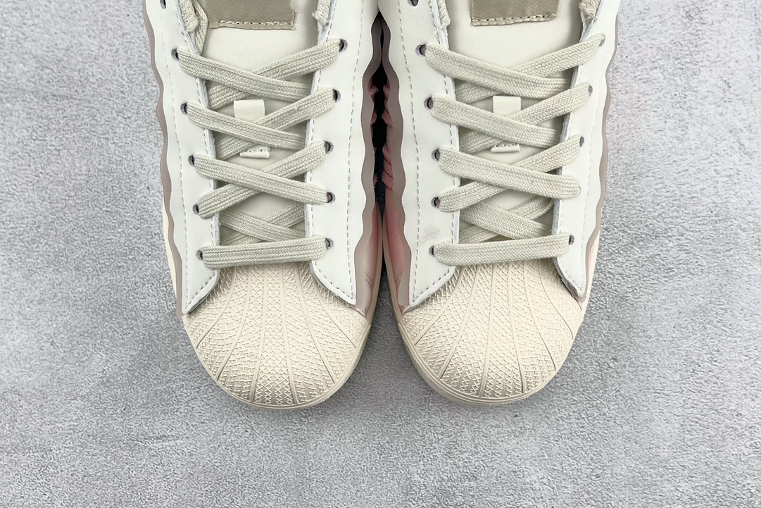 adidas originals Superstar Sakura Girly Heart Cream Pink White GW4441