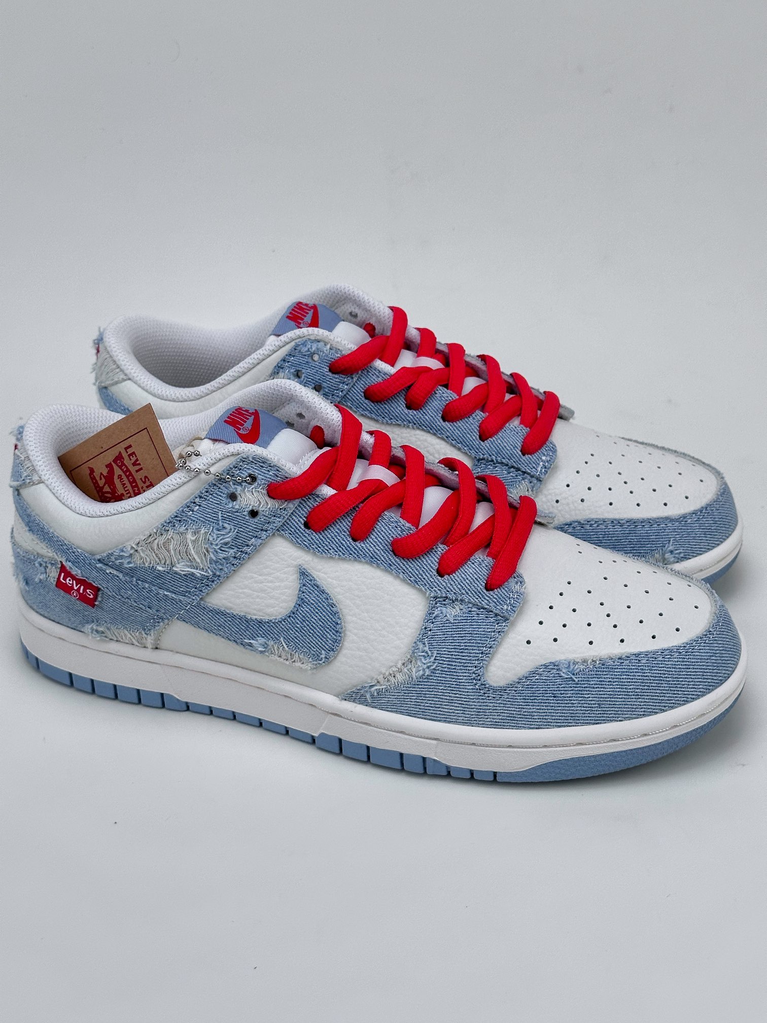 280 Nike SB Dunk Low x Levi‘s 牛仔破洞 李维斯联名 LE0021-005