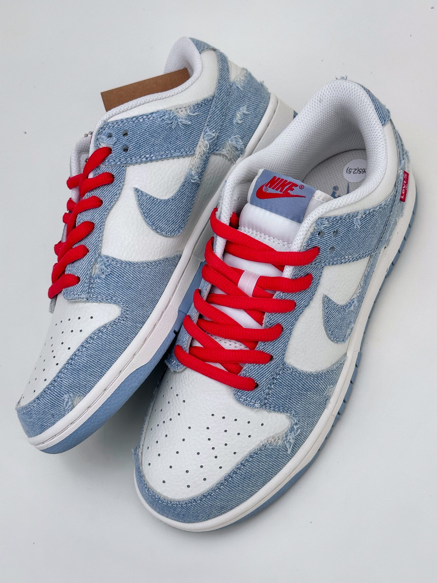 280 Nike SB Dunk Low x Levi‘s 牛仔破洞 李维斯联名 LE0021-005