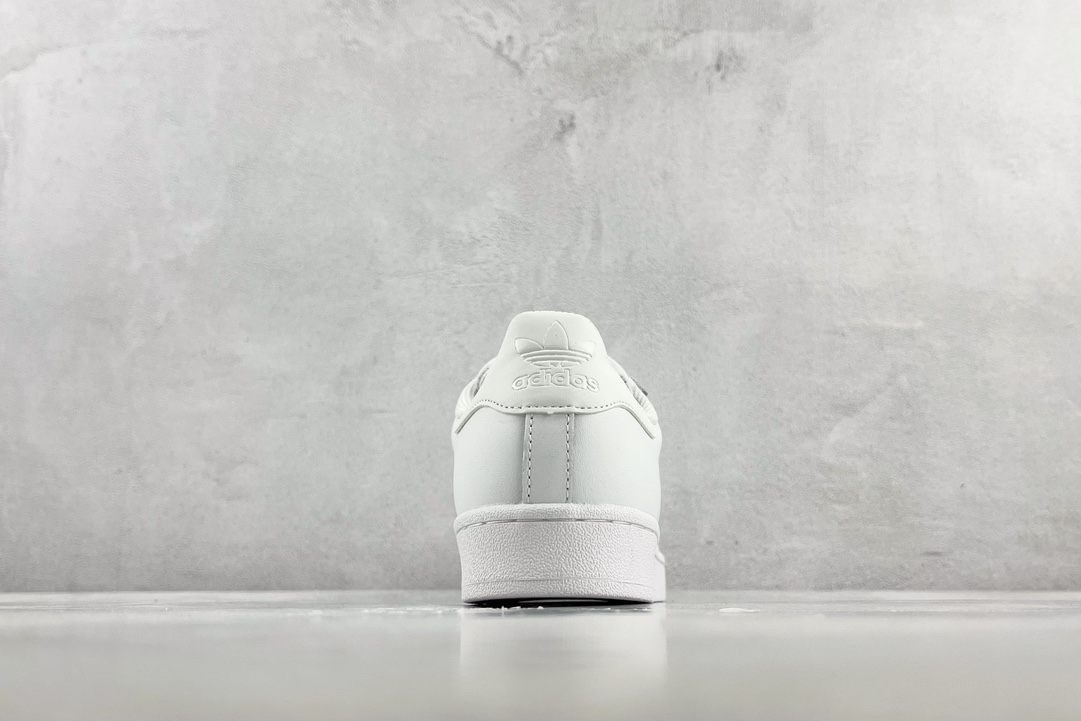 150 adidas originals Superstar Foundation 三叶草经典 纯白 B27136