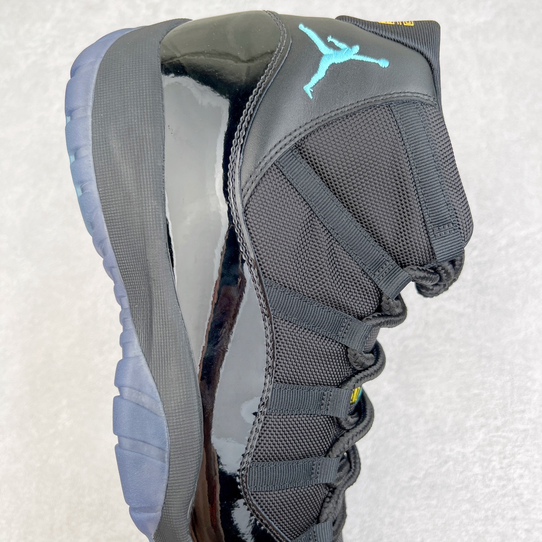 图片[6]-＃Y3纯原 Air Jordan AJ11 Retro High 伽玛蓝 378037-006 外贸特供批次 原楦原档案数据开模打造 原厂中底拉帮钢印 原厂漆皮 防冻不开裂 头层皮料 原装鞋撑 水晶大底正确色度色泽 原楦原数据刺绣 原厂车缝走线及对位 毫厘不差 飞人logo采用原数据电脑刺绣 原装正品碳纤维真实碳板 增强抗扭 原内标 原盒标 正确官方原盒 原厂防氧化水晶外底 原厂配套厂全掌solo气垫 独家尺码：40.5 41 42 42.5 43 44 44.5 45 45.5 46 47.5 48.5-选品中心