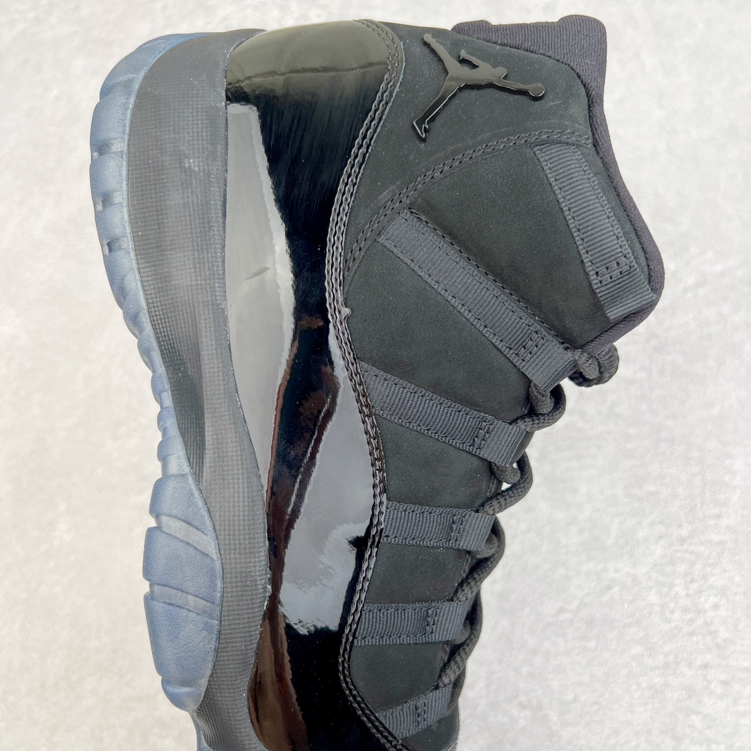 图片[6]-＃Y3纯原 Air Jordan AJ11 Retro High \\\”Cap and Gown \\\” 黑武士高帮 378037-005 外贸特供批次 原楦原档案数据开模打造 原厂中底拉帮钢印 原厂漆皮 防冻不开裂 头层皮料 原装鞋撑 水晶大底正确色度色泽 原楦原数据刺绣 原厂车缝走线及对位 毫厘不差 飞人logo采用原数据电脑刺绣 原装正品碳纤维真实碳板 增强抗扭 原内标 原盒标 正确官方原盒 原厂防氧化水晶外底 原厂配套厂全掌solo气垫 独家尺码：40.5 41 42 42.5 43 44 44.5 45 45.5 46 47.5 48.5-选品中心