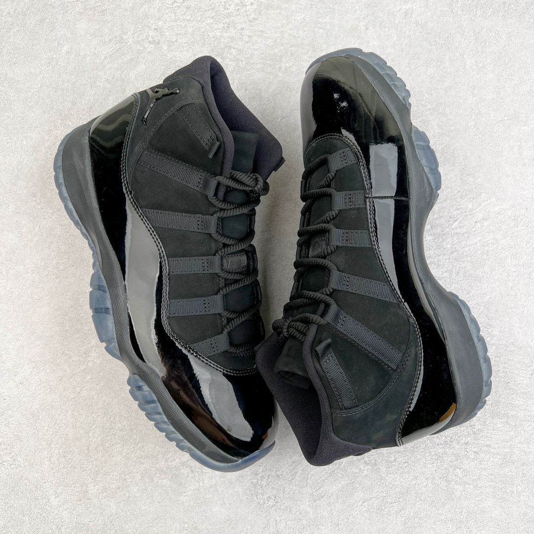 图片[3]-＃Y3纯原 Air Jordan AJ11 Retro High \\\”Cap and Gown \\\” 黑武士高帮 378037-005 外贸特供批次 原楦原档案数据开模打造 原厂中底拉帮钢印 原厂漆皮 防冻不开裂 头层皮料 原装鞋撑 水晶大底正确色度色泽 原楦原数据刺绣 原厂车缝走线及对位 毫厘不差 飞人logo采用原数据电脑刺绣 原装正品碳纤维真实碳板 增强抗扭 原内标 原盒标 正确官方原盒 原厂防氧化水晶外底 原厂配套厂全掌solo气垫 独家尺码：40.5 41 42 42.5 43 44 44.5 45 45.5 46 47.5 48.5-选品中心