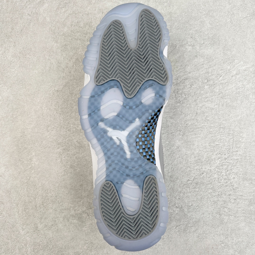 图片[9]-＃Y3纯原 Air Jordan AJ11 Retro Low \\\”Cement Grey\\\” 低帮酷灰2.0 AV2187-140 外贸特供批次 原楦原档案数据开模打造 原厂中底拉帮钢印 原厂漆皮 防冻不开裂 头层皮料 原装鞋撑 水晶大底正确色度色泽 原楦原数据刺绣 原厂车缝走线及对位 毫厘不差 飞人logo采用原数据电脑刺绣 原装正品碳纤维真实碳板 增强抗扭 原内标 原盒标 正确官方原盒 原厂防氧化水晶外底 原厂配套厂全掌solo气垫 独家尺码：40 40.5 41 42 42.5 43 44 44.5 45 45.5 46 47.5 48.5-选品中心