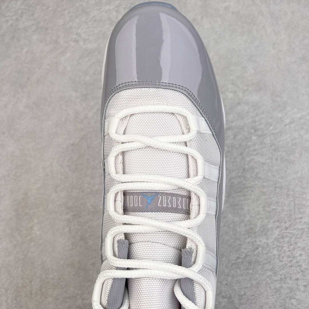 图片[4]-＃Y3纯原 Air Jordan AJ11 Retro Low \\\”Cement Grey\\\” 低帮酷灰2.0 AV2187-140 外贸特供批次 原楦原档案数据开模打造 原厂中底拉帮钢印 原厂漆皮 防冻不开裂 头层皮料 原装鞋撑 水晶大底正确色度色泽 原楦原数据刺绣 原厂车缝走线及对位 毫厘不差 飞人logo采用原数据电脑刺绣 原装正品碳纤维真实碳板 增强抗扭 原内标 原盒标 正确官方原盒 原厂防氧化水晶外底 原厂配套厂全掌solo气垫 独家尺码：40 40.5 41 42 42.5 43 44 44.5 45 45.5 46 47.5 48.5-选品中心