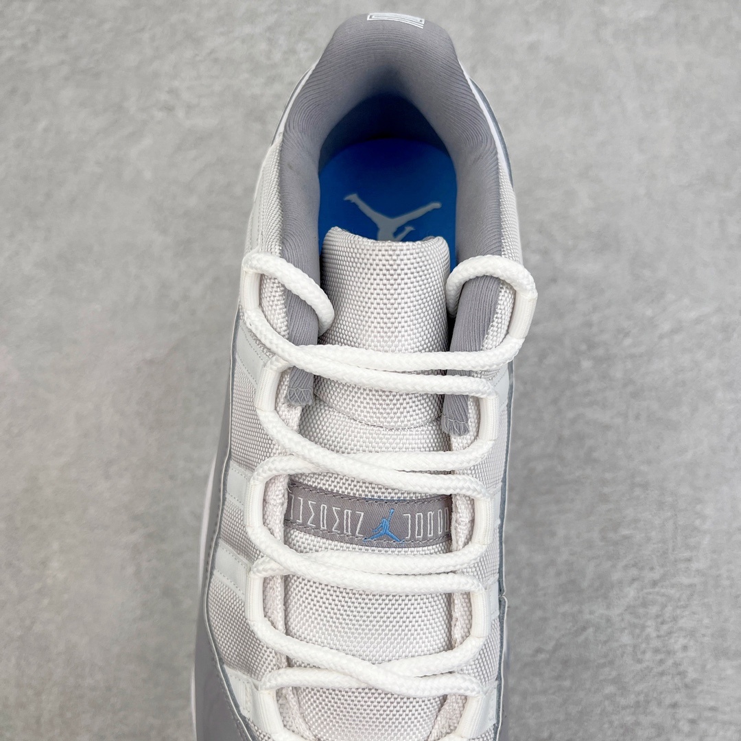 图片[5]-＃Y3纯原 Air Jordan AJ11 Retro Low \\\”Cement Grey\\\” 低帮酷灰2.0 AV2187-140 外贸特供批次 原楦原档案数据开模打造 原厂中底拉帮钢印 原厂漆皮 防冻不开裂 头层皮料 原装鞋撑 水晶大底正确色度色泽 原楦原数据刺绣 原厂车缝走线及对位 毫厘不差 飞人logo采用原数据电脑刺绣 原装正品碳纤维真实碳板 增强抗扭 原内标 原盒标 正确官方原盒 原厂防氧化水晶外底 原厂配套厂全掌solo气垫 独家尺码：40 40.5 41 42 42.5 43 44 44.5 45 45.5 46 47.5 48.5-选品中心