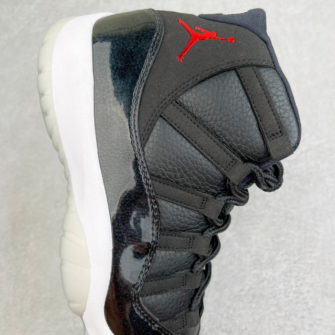 图片[6]-💰420 ＃Y3纯原 Air Jordan AJ11 Retro High \”72-10\” 大魔王高帮 378037-002 外贸特供批次 原楦原档案数据开模打造 原厂中底拉帮钢印 原厂漆皮 防冻不开裂 头层皮料 原装鞋撑 水晶大底正确色度色泽 原楦原数据刺绣 原厂车缝走线及对位 毫厘不差 飞人logo采用原数据电脑刺绣 原装正品碳纤维真实碳板 增强抗扭 原内标 原盒标 正确官方原盒 原厂防氧化水晶外底 原厂配套厂全掌solo气垫 独家尺码：40.5 41 42 42.5 43 44 44.5 45 45.5 46 47.5 48.5 编码：by4936090-运动鞋