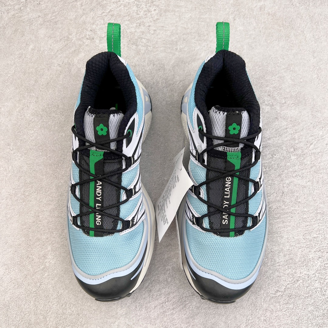 图片[2]-＃绿X/GX 纯原福利 Salomon XT-6 萨洛蒙复古潮流户外机能登山跑鞋 纯原外贸平台特供订单 耗时半年巨作 全套原纸板楦头开发 原厂特供网布配套加持 确保原汁原味 完美呈现版型 原档数据独家私模五层组合大底 男女鞋同步官方开发至46.5 原装Ortholite轻量化鞋垫 中底布带钢印编号 原厂TPU锁扣 进口港宝加持 后跟自然饱满 还原公司包裹性 鞋面以“锯齿”状的包裹系统呈现 在基色底之下加入了各种色点缀 将公司的最新技术和时尚前卫的造型融入耐用的长跑款式中 鞋面由 TPU 薄膜制成 并焊接在高耐磨网眼上 使其既时尚又坚固 由 ACS底盘支撑 可增强稳定性和支撑力 以及由橡胶凸耳 Contragrip外底覆盖的 EVA 缓冲中底 旨在应对崎岖的地形 鞋舌上的彩色Salomon 标签、Quicklace 系统以及鞋头、鞋舌和鞋跟上的附加品牌使细节更加完美 让穿着者可以轻松驾驭户外与通勤下的任何运动生活场景 无缝鞋身户外随意纵横 颜值与脚感兼备 出街通勤 绝对非常吸睛 你值得拥有 尺码：36 36.5 37.5 38 38.5 39 40 40.5 41 42 42.5 43 44 44.5 45 46 46.5 注意：偏小1码-选品中心